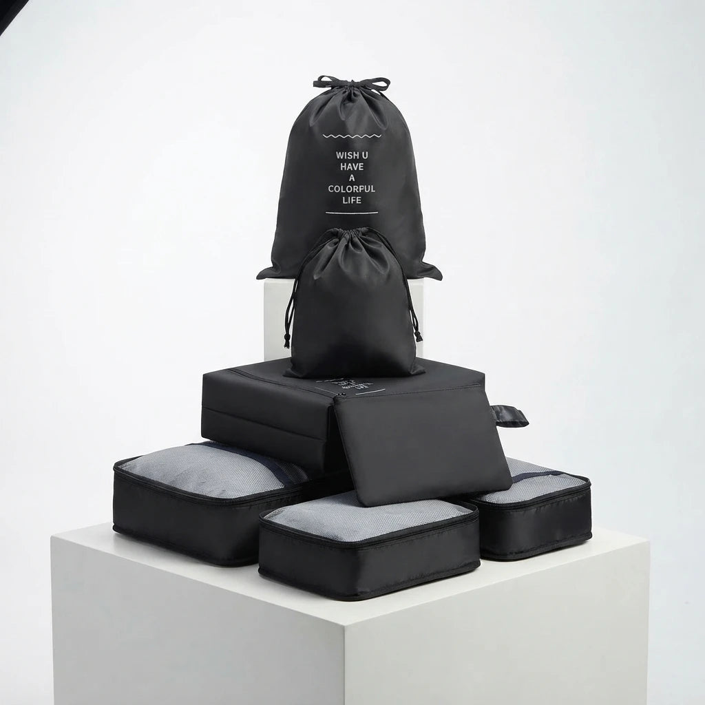 Packing Cubes Voyage (Set de 7) – Organisateurs pour Valise