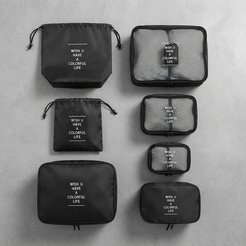 Packing Cubes Voyage (Set de 7) – Organisateurs pour Valise