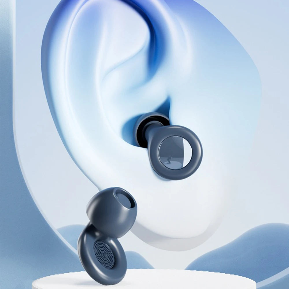 Bouchons d'Oreilles Anti-Bruit Réutilisables – Confort Ultra-Doux pour un Sommeil Paisible | Voyage, Travail & Quotidien