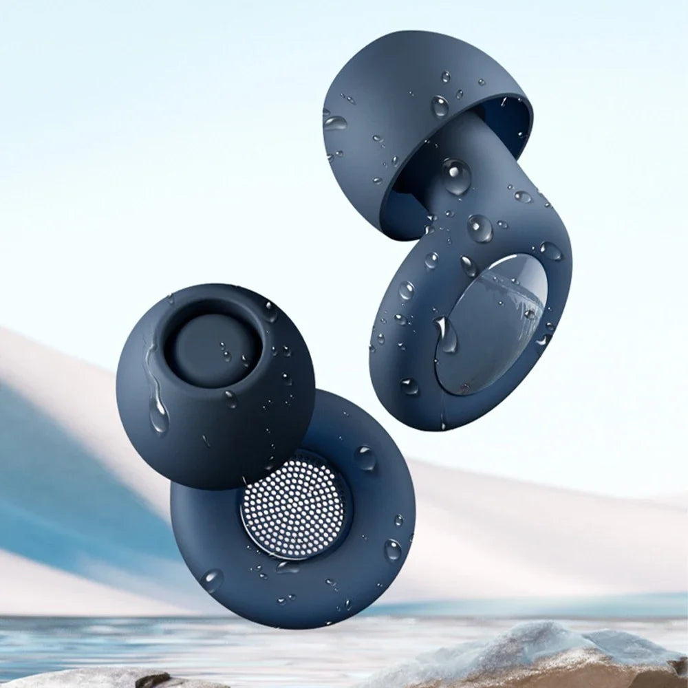 Bouchons d'Oreilles Anti-Bruit Réutilisables – Confort Ultra-Doux pour un Sommeil Paisible | Voyage, Travail & Quotidien