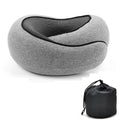 Oreiller de Voyage en Mousse à Mémoire de Forme – Support Cervical Ergonomique en U | Confort Optimal Avion, Voiture, Bureau